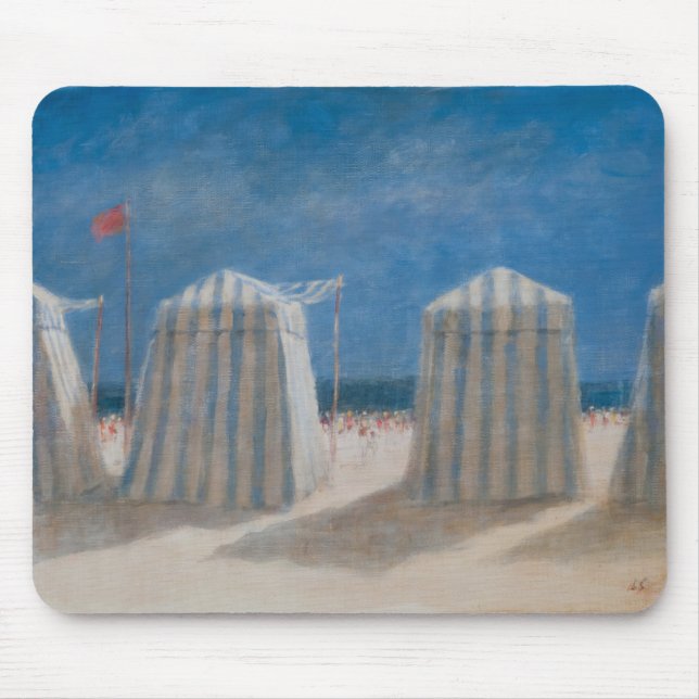Mousepad Barracas Brittany 2012 da praia (Frente)