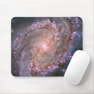 Mousepad Barred Spiral Galaxy Messier 83.