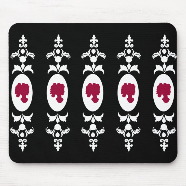 Mousepad Barroco Damask Cameo (Frente)