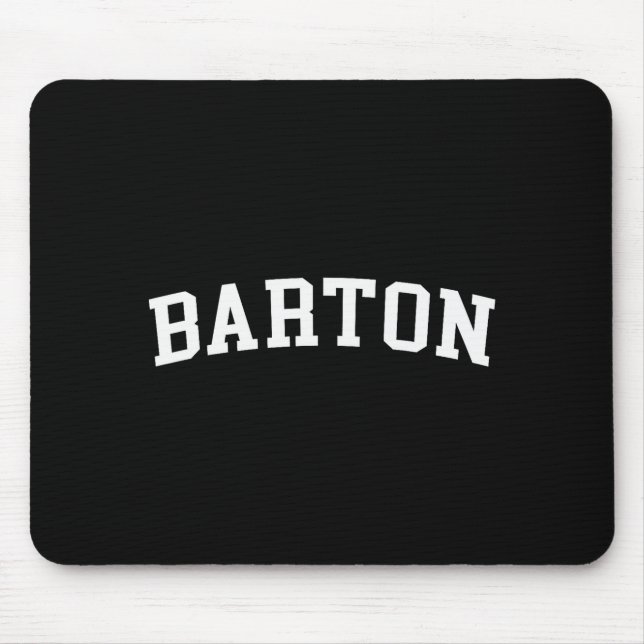 Mousepad Barton  (Frente)