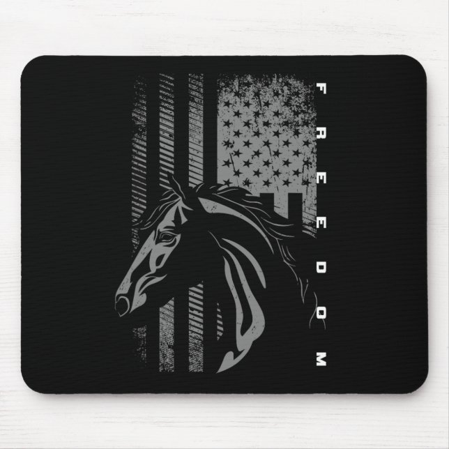 Mousepad Basbo Uni-Children Black Flag Impressão - Horsebac (Frente)