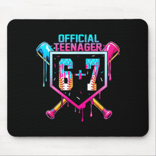 Mousepad Base de aniversário de 13 anos para #adolescente o