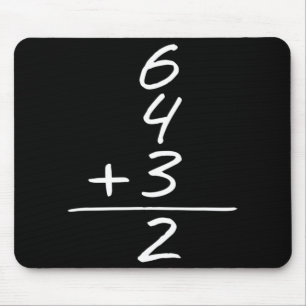 Mousepad Baseball 6 4 3 Dupla jogada em dois Design