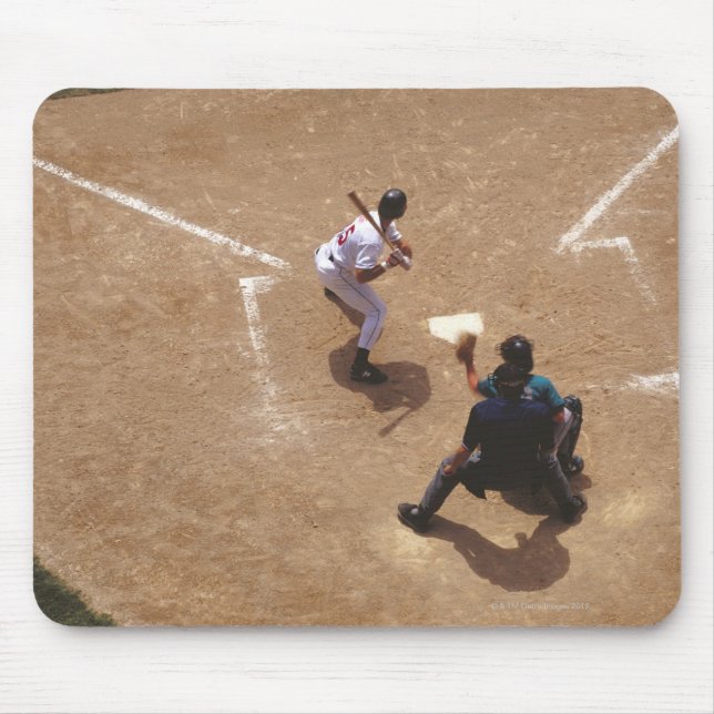 Mousepad Baseball em Home Plate (Frente)
