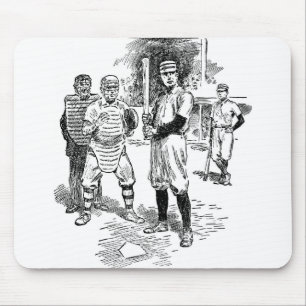 Mousepad Baseball:Jogadores