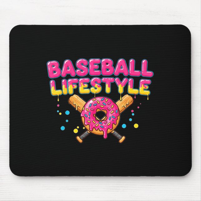 Mousepad Baseball Lifestyle 101 Apparel Youth Drip Baseball (Frente)