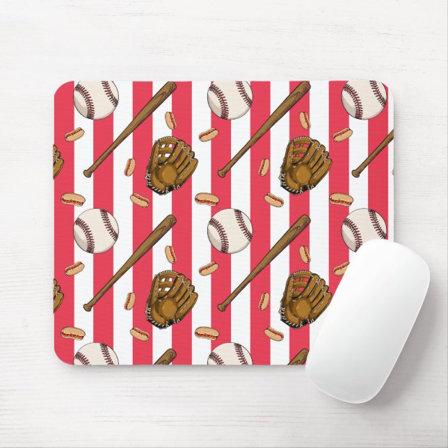 Mousepad Baseball Lovers (Com mouse)