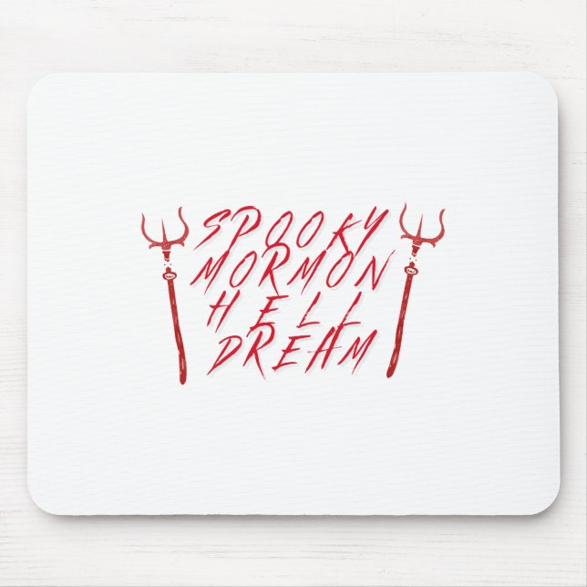 Mousepad Baseball Skeleton Halloween Men Meninos Baseball H (Frente)