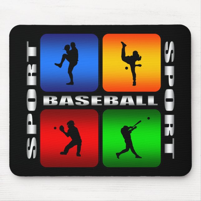 Mousepad Basebol espectacular (Frente)