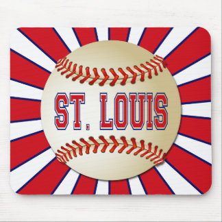 MOUSEPAD BASEBOL RETRO DE ST LOUIS