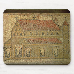 Mousepad Basílica cristã, pavimento de mosaico, período