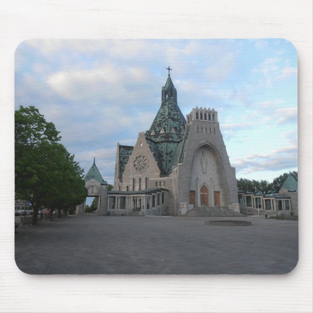 Mousepad Basílica de Notre-Dame-du-Cap (Frente)