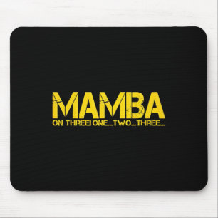 MOUSEPAD BASKETBALL HOOP CHAMPION MAMBA EM TRÊS MOTIVAÇÕES