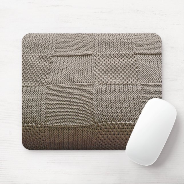 Mousepad Basketweave Patchwork Knit por Shirley Taylor (Com mouse)