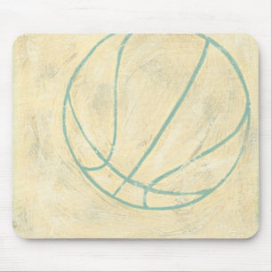 Mousepad Basquete Azul de Chariklia Zarris