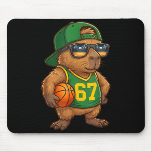 Mousepad Basquete de Capivara 67 Geração Alpha Gíria Srts H