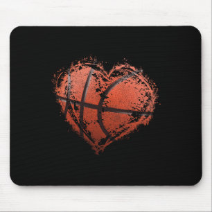 Mousepad Basquete de Feliz dia de os namorados de basquete