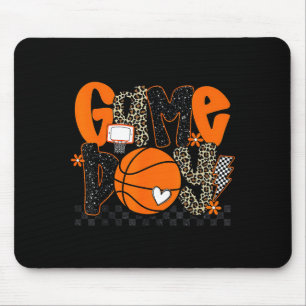 Mousepad Basquete Dia de Jogo Xadrez Srts Amante Homens Mul