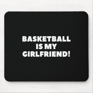 Mousepad Basquete é meu presente de basquete de Namorada