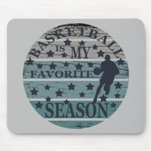 Mousepad basquete é minha estação favorita