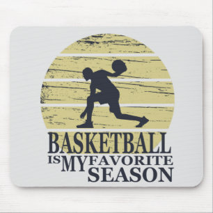 Mousepad basquete é minha estação favorita