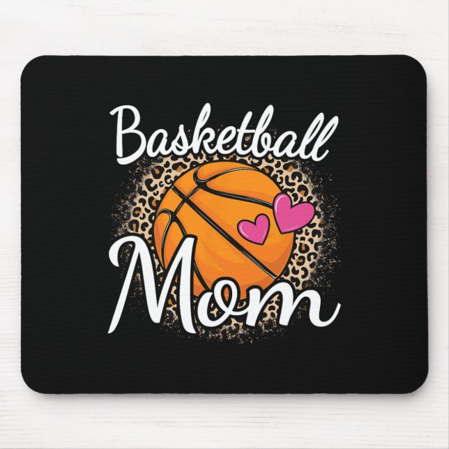 Mousepad Basquete Mãe Leopardo Imprime Mama (Frente)