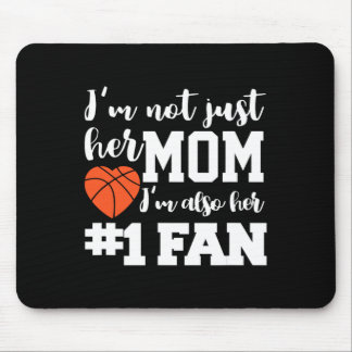Mousepad Basquete Mãe Número Um Ventilador de Basquete Mães