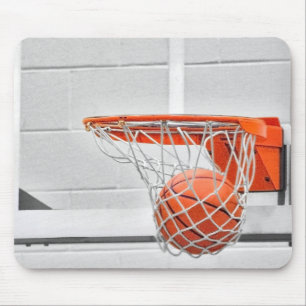 Mousepad basquete na rede
