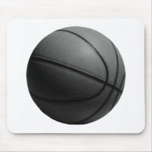 Mousepad Basquete preto e branco