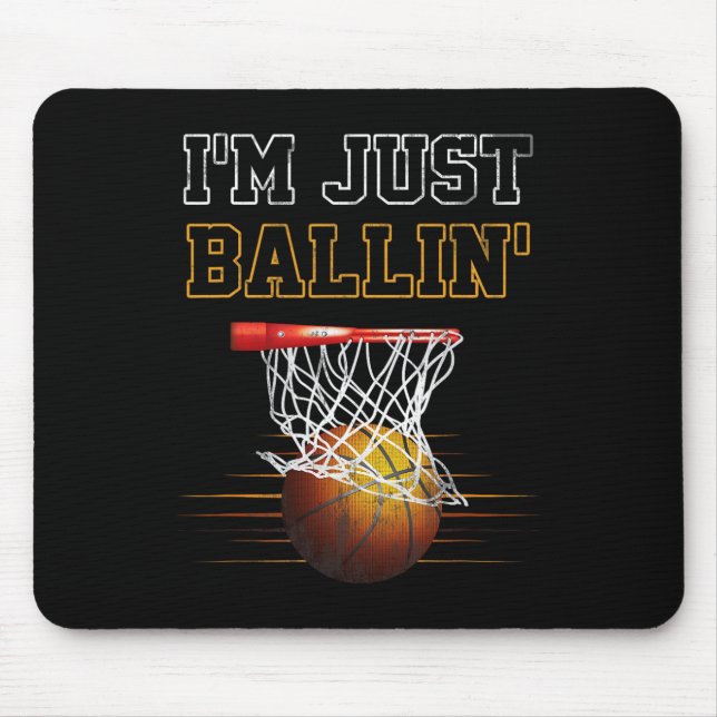Mousepad Basquete, sou apenas o treinador da equipe de joga (Frente)
