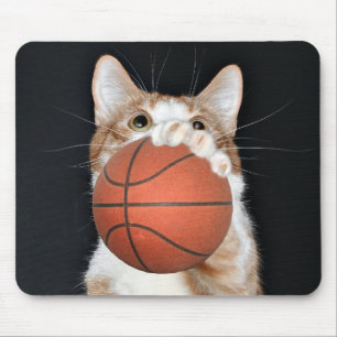 Mousepad Basquetebol do gato
