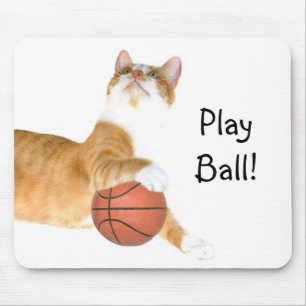 Mousepad Basquetebol do gato