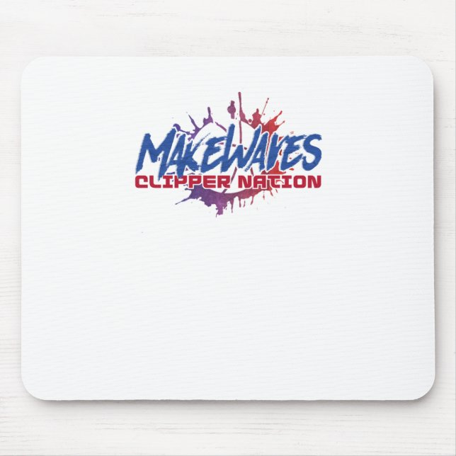 Mousepad Basquetebol Make Waves (Frente)