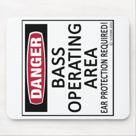 Mousepad Bass da área de operação