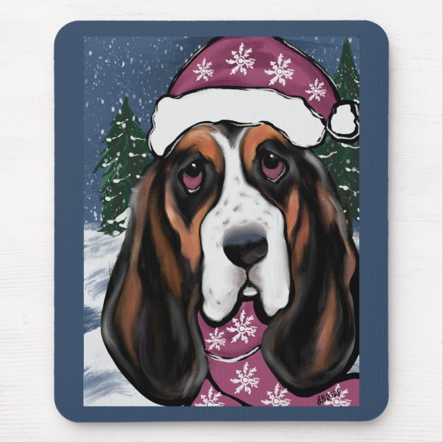 MOUSEPAD BASSET HOUND (Frente)