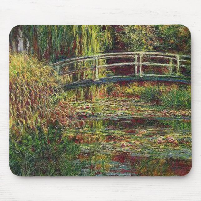 Mousepad Bassin Nympheas auxiliar Harmonie Monet (Frente)