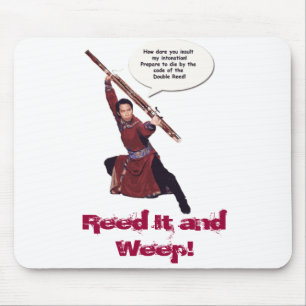 Mousepad bassoon-kung-fu2, cobrem-no e Weep!