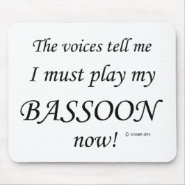 Mousepad Bassoon Voices diz que deve jogar