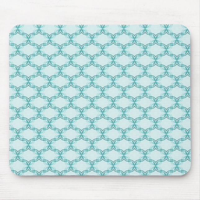 Mousepad Bastante Bocado Glamourous, Turquesa (Frente)
