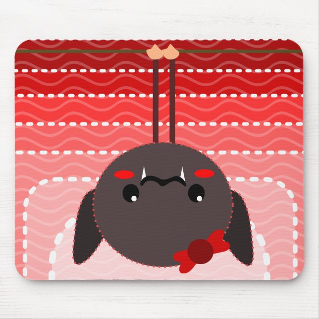 Mousepad bastão em um vampiro do fio (Frente)