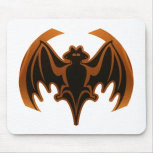 Mousepad Bat Brown O MUSEUM Zazzle dá presentes