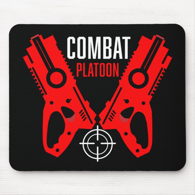 Mousepad Batalha de Arma de Brinquedo Infantil Natal (Frente)