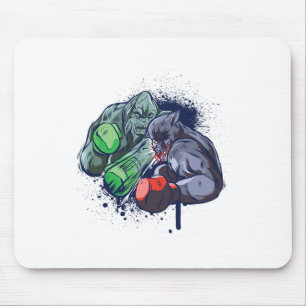 Mousepad Batalha de Boxing de Monstro Epic