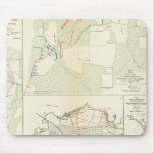 Mousepad Batalha de Corinth Iuka Bayou Fourche
