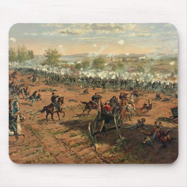 Mousepad Batalha de Gettysburg Hancock em Gettysbug Thulstr (Frente)