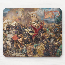 Mousepad Batalha de Grunwald (cena militar medieval) (guerr