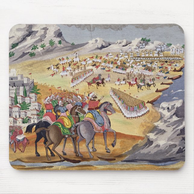 Mousepad Batalha de Langada e de Compoti em 1821, do Pi (Frente)