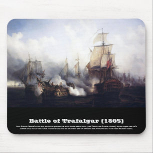 Mousepad Batalha de Trafalgar no noontide
