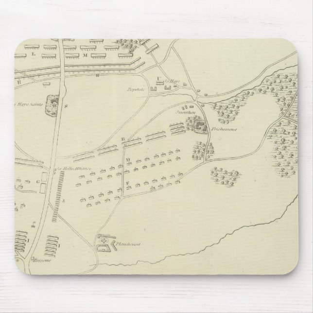 Mousepad Batalha de Waterloo na Bélgica (Frente)