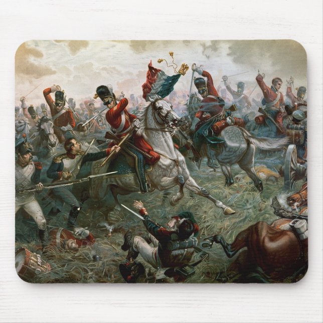 Mousepad Batalha de Waterloo, o 18 de junho de 1815, 1898 (Frente)